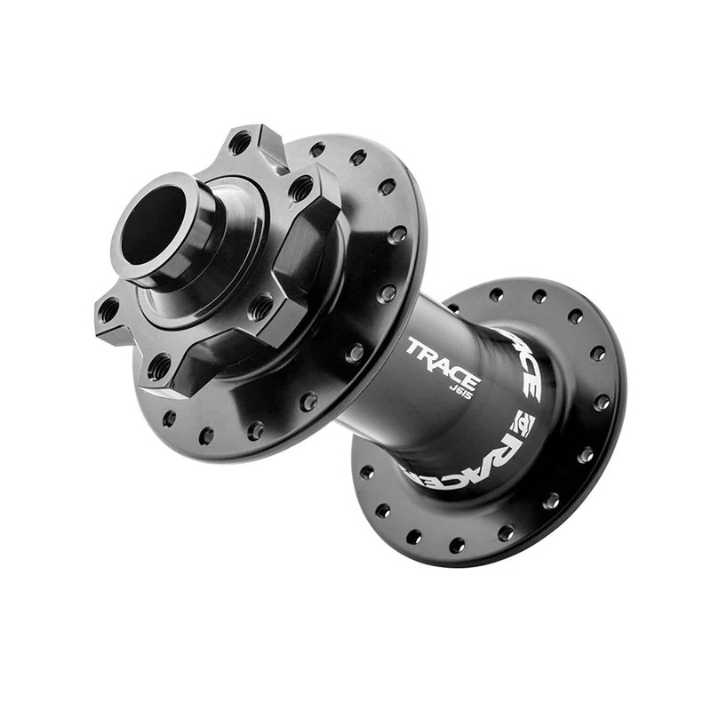Trace J-Bend 615 Front Hub – 15 x 110mm Boost 6-Bolt Black