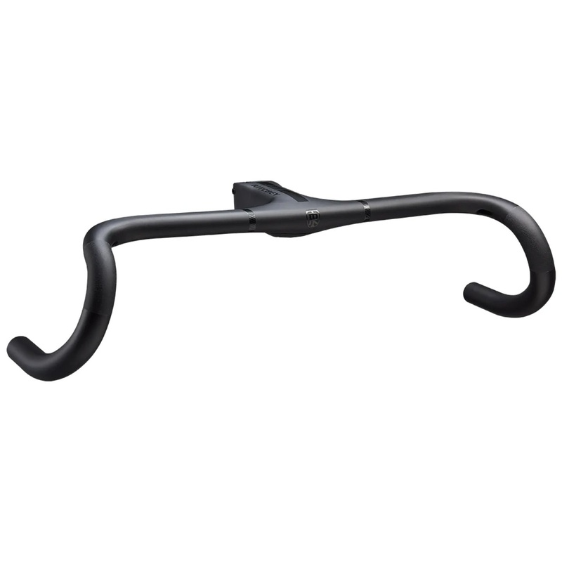 Superlogic Butano Ridge Drop Handlebar – Integrated Bar/Stem Carbon 42cm 100mm Matte Carbon