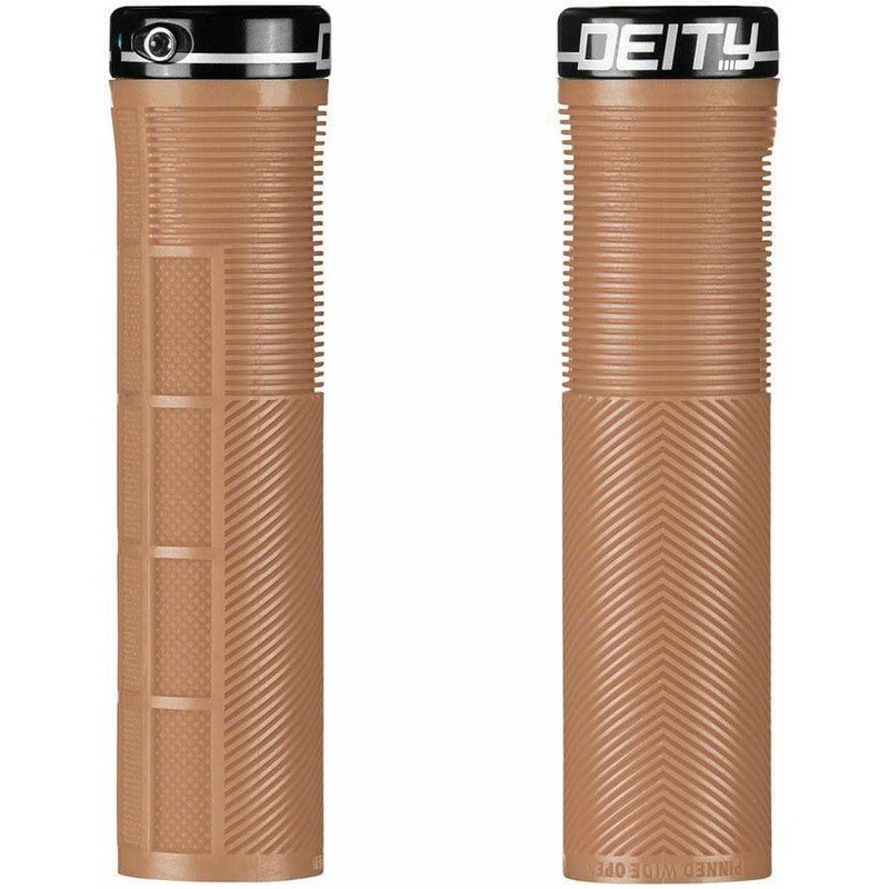 Knuckleduster Bike Handlebar Grips – Gum, Lock-On