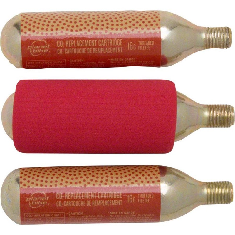 Threaded CO2 Cartridges 16g – 3-Pack