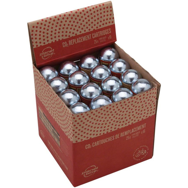Threaded CO2 Cartridges – 25g – Box of 16
