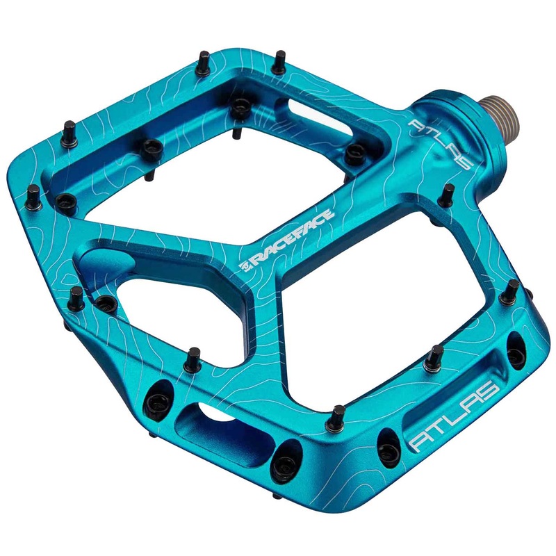 Atlas Pedals – Platform Aluminum 9/16 Turquoise