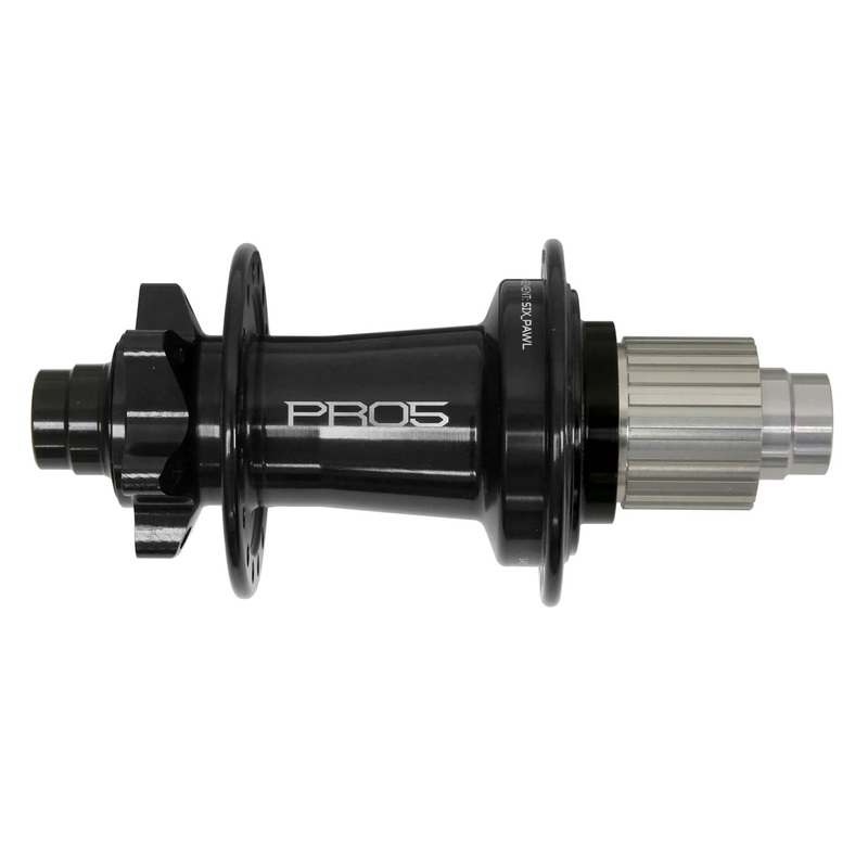 Pro 5 Rear Hub – 12 x 148mm 6-Bolt Micro Spline Black 32H