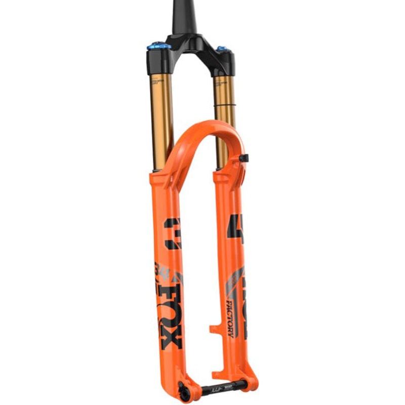 FOX 34 Factory Suspension Fork – 29 130 mm 15 x 110 mm Kabolt 44mm Offset GRIP X Damper Shiny Orange