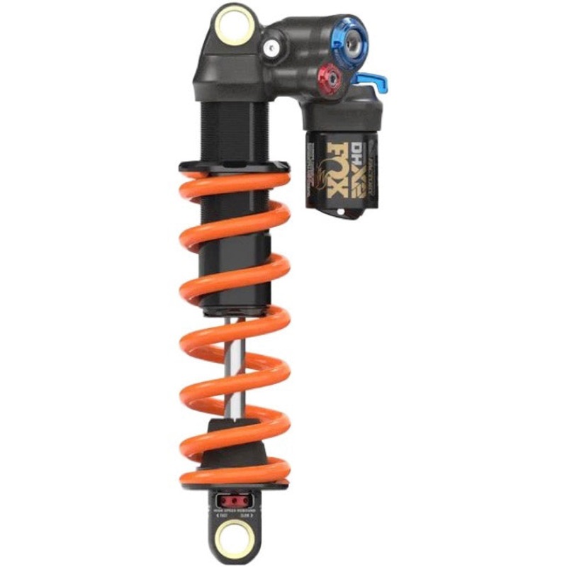 FOX DHX2 Factory Rear Shock – Metric 210 x 55 mm 2-Position Lever Hard Chromoly Damper Shaft