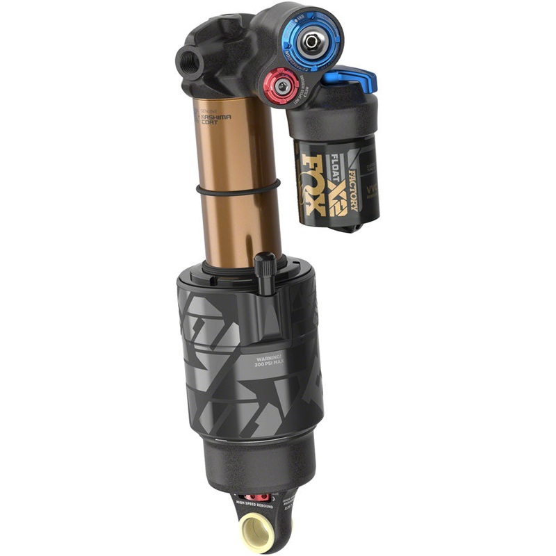 FOX FLOAT X2 Factory Rear Shock – Trunnion Metric 205 x 60 mm 2-Position Lever Kashima Coat