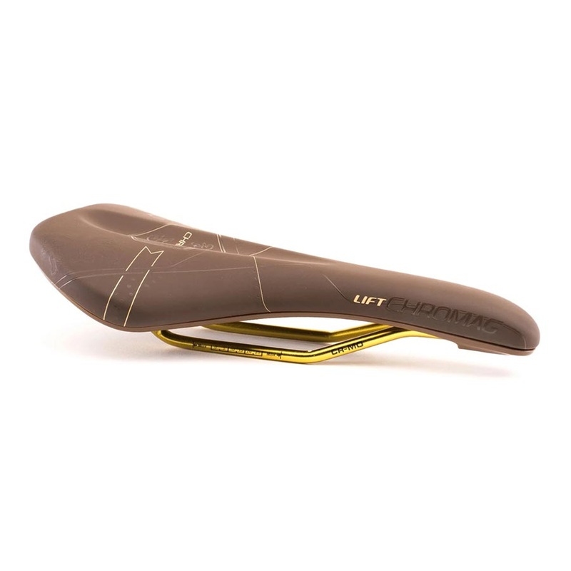 Lift Saddle Synth Top CrMo Rails – Rawhide