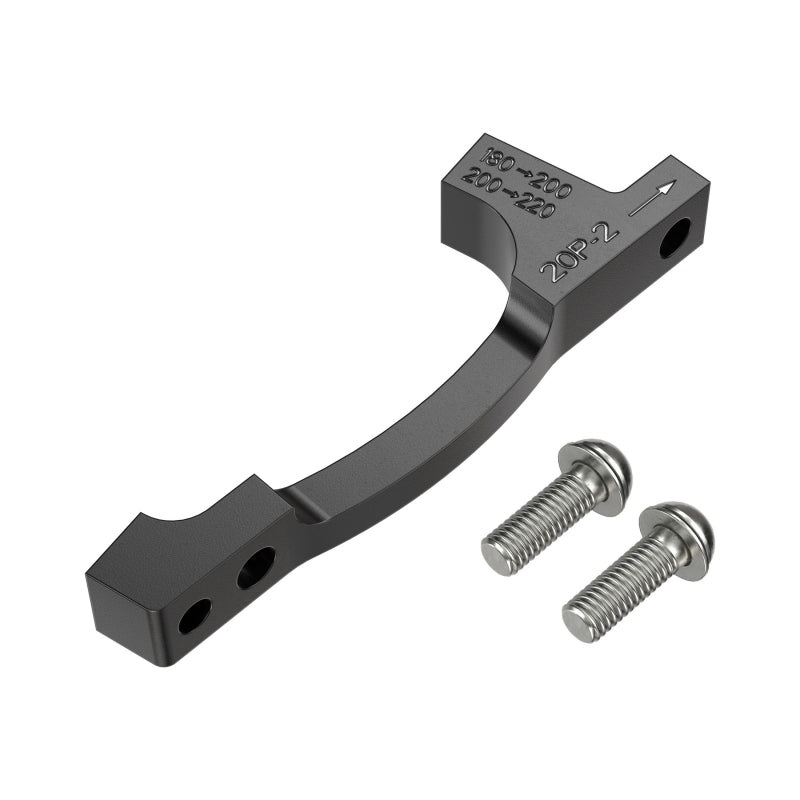 Post Bracket 20 P 2 Disc Brake Adaptor –  For 200mm 220mm Rotors Only Includes Bracket Stainless Steel Bolts