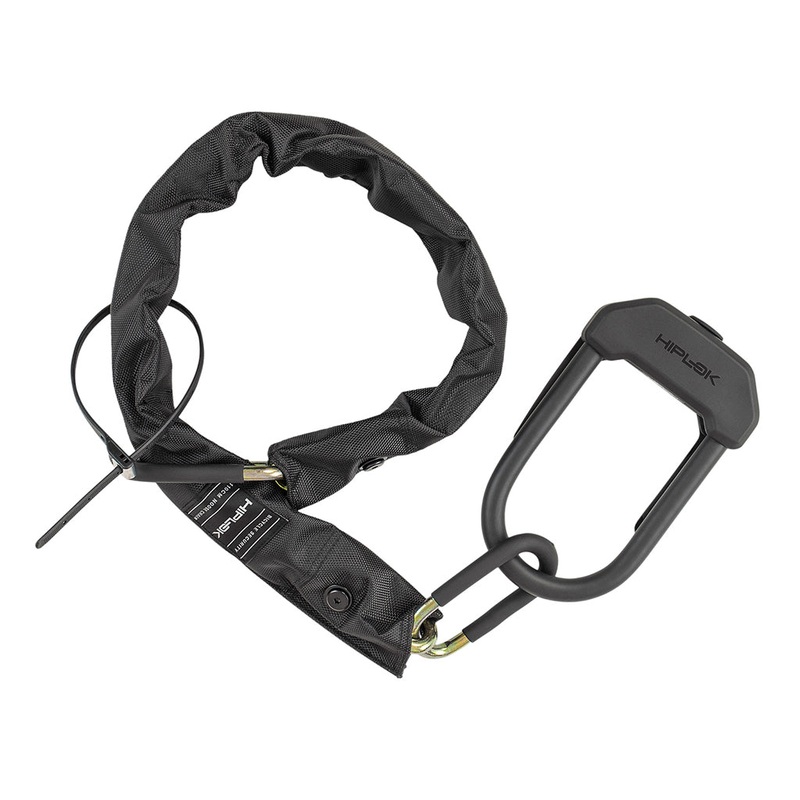 E-DX Chain and U-Lock w/ Z Lok Black