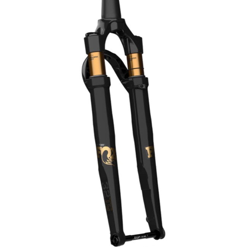 FOX 32 Taper-Cast Factory Suspension Fork – 700c 40 mm 12 x 100 mm Kabolt 45mm Offset GRIP SL Damper 3-Position Shiny BLK