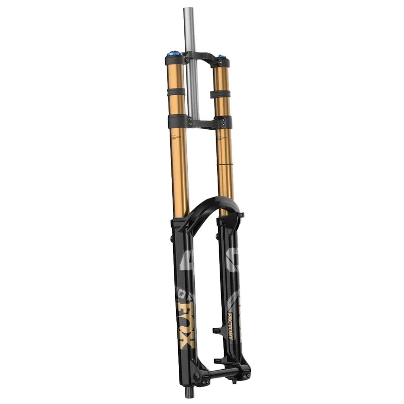 FOX 40 Factory Suspension Fork – 27.5 203 mm 20TA x 110 mm 48mm Offset GRIP X2 Damper Shiny BLK