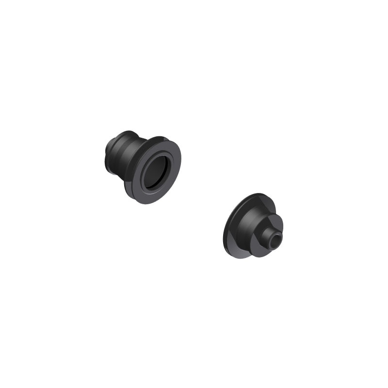 Front Axle Conversion Kit – 5 mm quick release Press fit Black