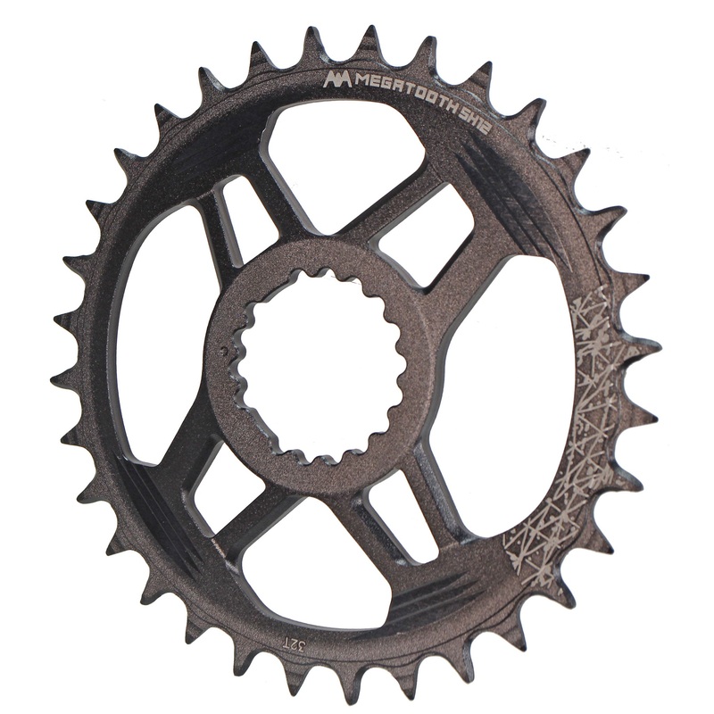 Gradient DM 1x Chainring Shim 12sp 32t Blk