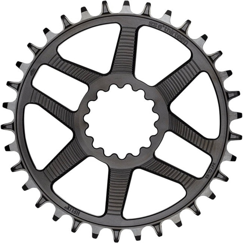 Helix R Chainring – 30t 11/12-Speed 52/55mm Flip Flop CL 3.5mm Offset DM BLK