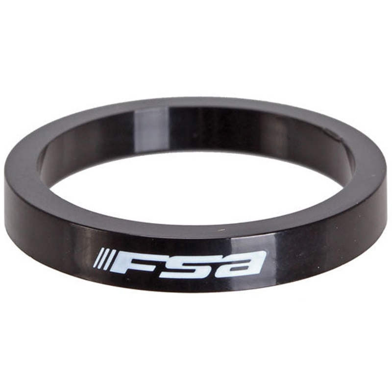PolyCarb Headset Spacer 1-1/8x5mm Black 10/Count
