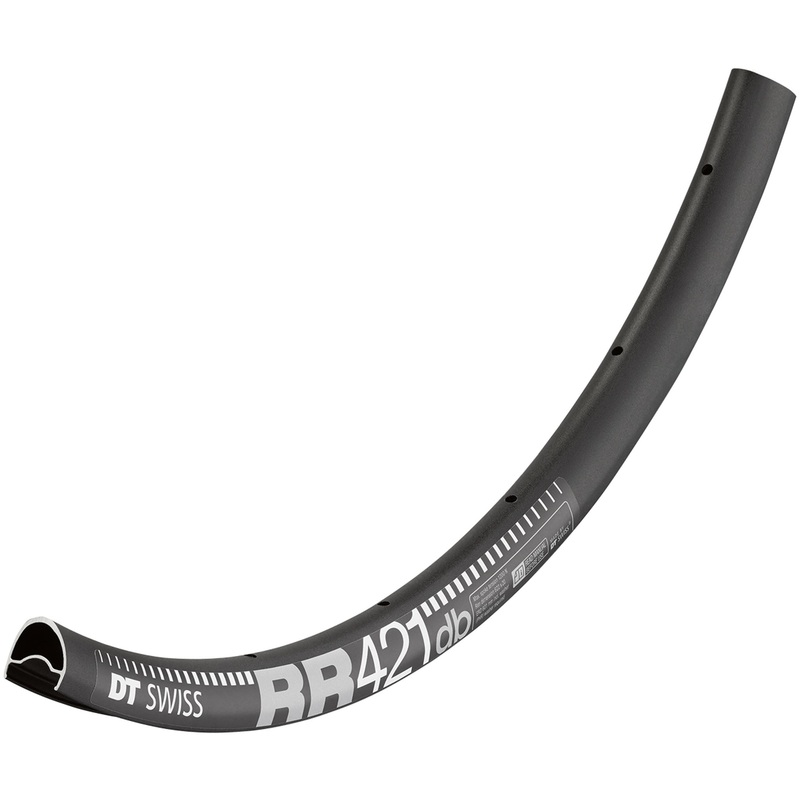 RR 421 Tubeless Ready 700c Disc Rim 24h Black