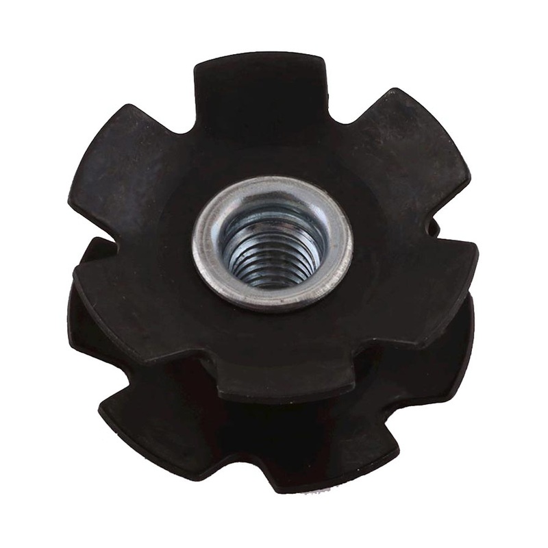 Star Nut 1-1/8 Steel – Black