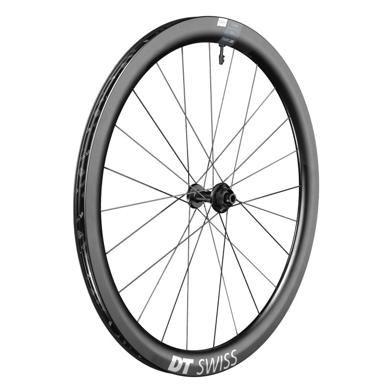 ERC 1400 DiCut 45 Front Wheel – 700c 12 x 100mm Center-Lock Black