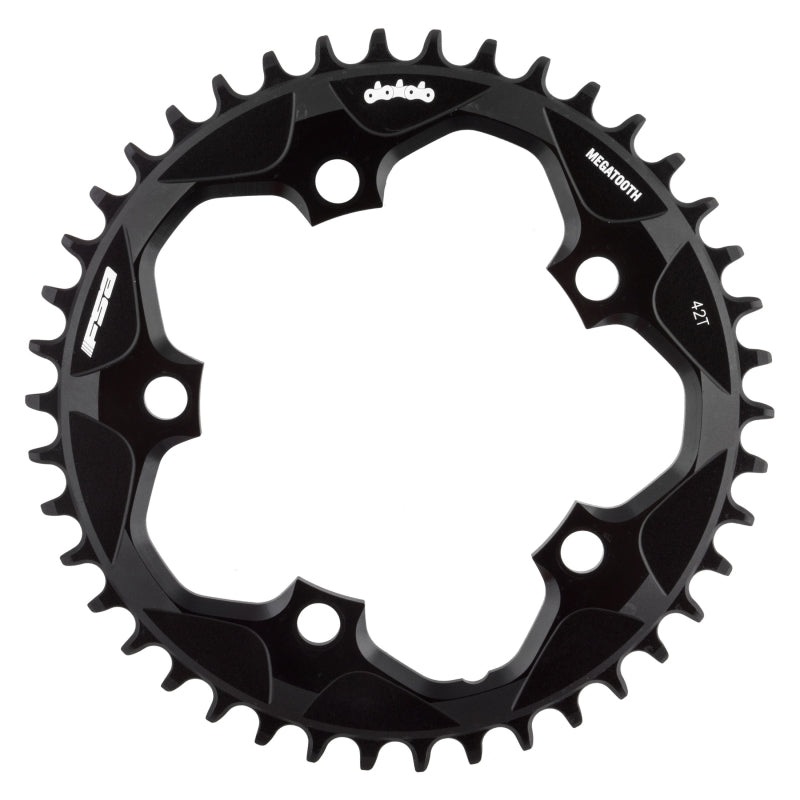 Megatooth Chainring 5x110mm 42T1x10/11sp Black