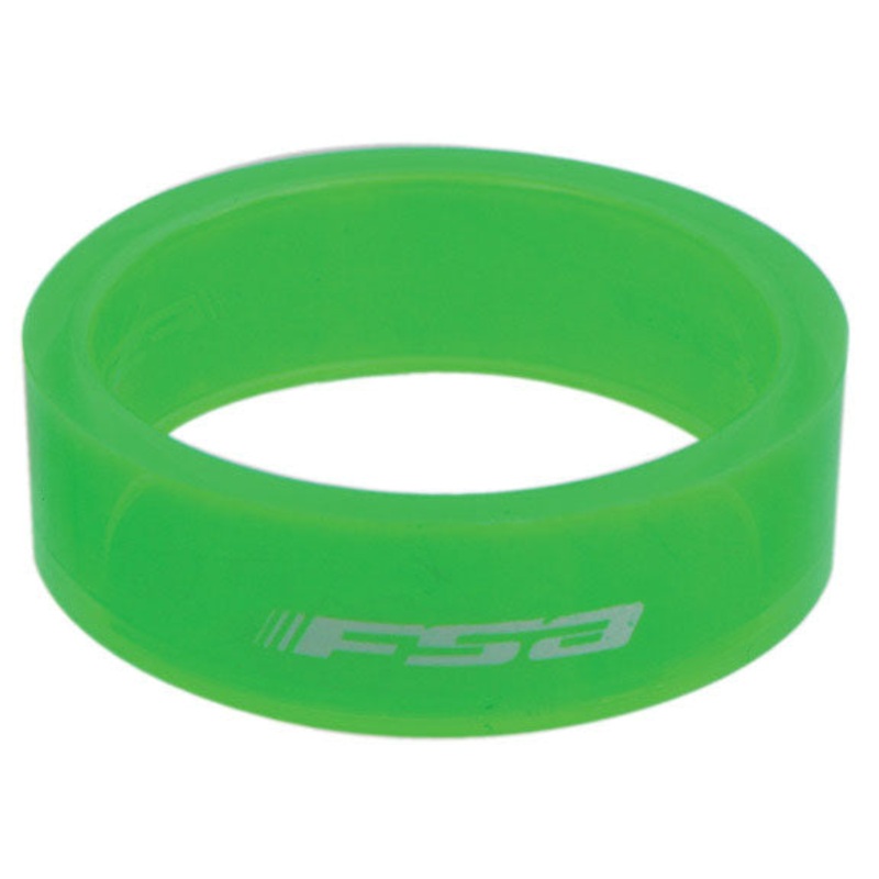 PolyCarb Headset Spacer 1-1/8x10mm Green 10/Count