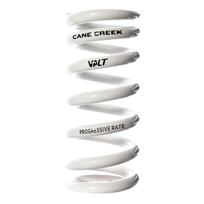 Progressive Rate VALT Lightweight Rear Shock Spring – 55mm x 550-670lbs White