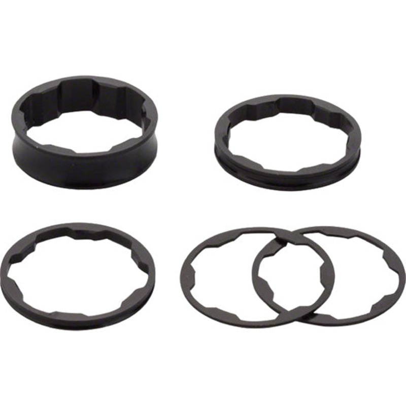BoxTwo Stem Spacer Kit 1-1/8 – Black