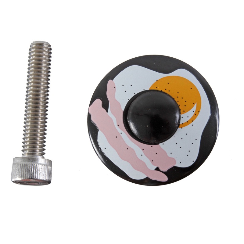 Top Cap Kit  1-1/8 Alloy Steerers Fried Egg
