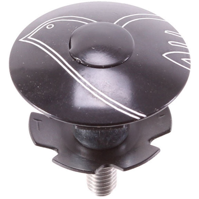 Top Cap Kit Columbus 1-1/8 Alloy Steerers Black