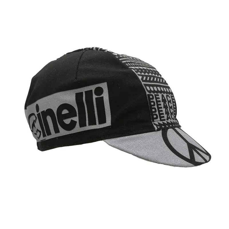 Cycling Cap Peace Black