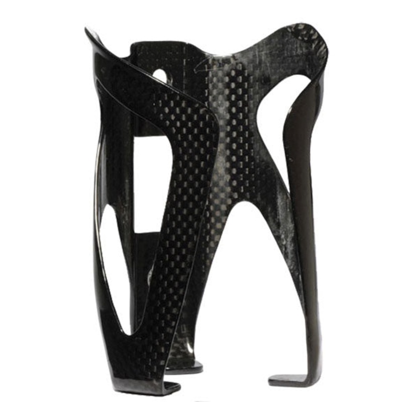 Harrys Carbon Fiber Bottle Cage Clear Carbon