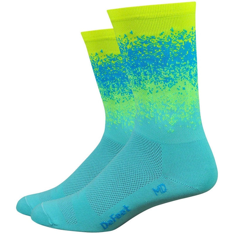 Aireator Barnstormer Ombre Bike Socks – Mint Blue