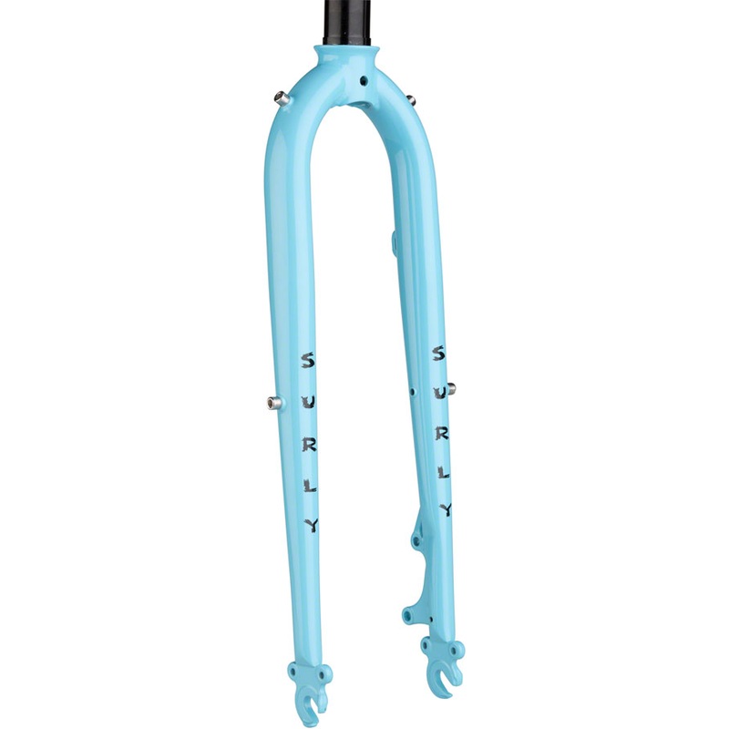 Preamble 650b Fork 9x100mm QR 1-1/8 Straight Steerer Steel Skyrim Blue