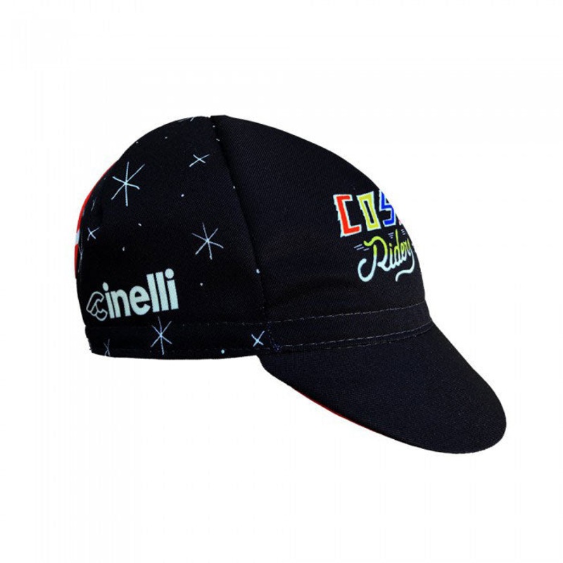 Cycling Cap Mora Art Cosmic Riders Black