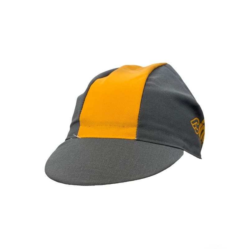 Cycling CapWe Bike Harder Yellow