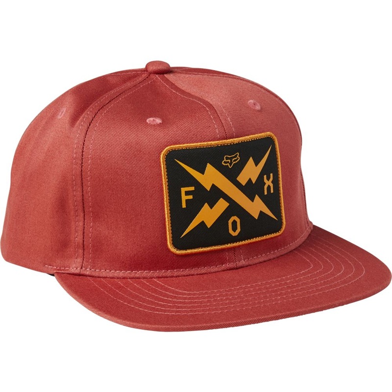 Calibrated Snapback Hat|Red|Universal Fit
