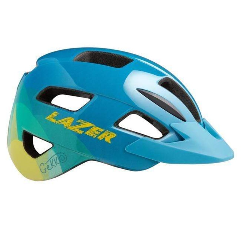 Gekko Kids Bike Helmet – Blue/Yellow