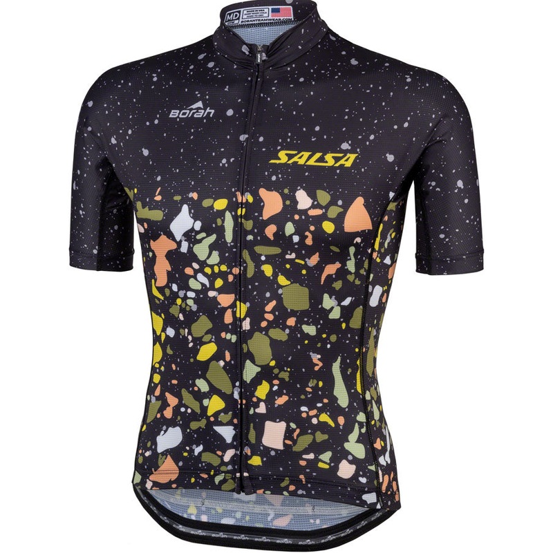 Mens Terrazzo Aero Jersey – X-Large Black