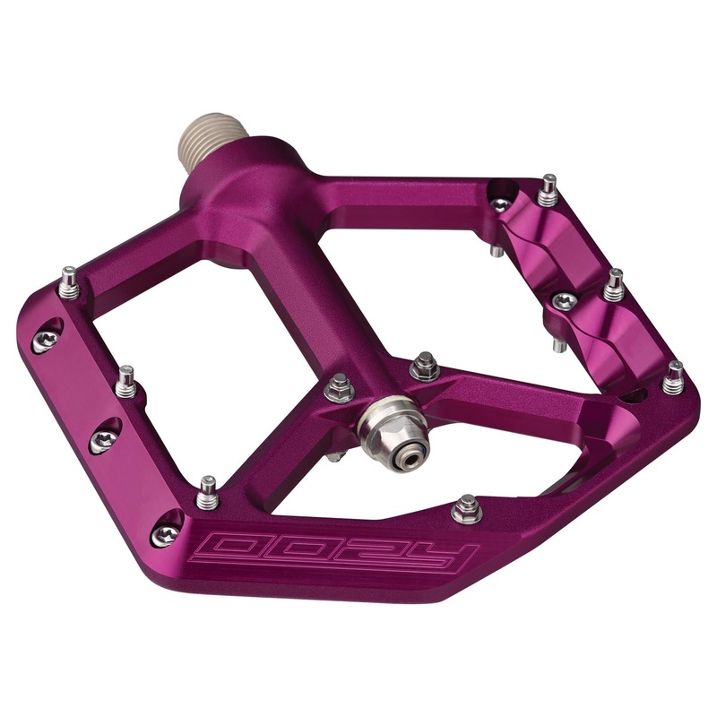 Oozy Reboot Mountain Bike Pedals, Purple