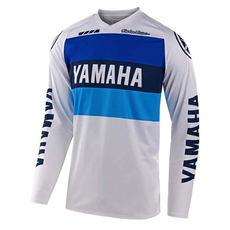 SE Pro TLD Mountain Bike Jersey – White
