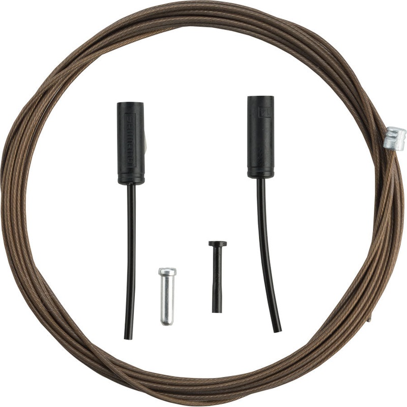 Dura-Ace Polymer-Coated Stainless Steel Derailleur Cable 1.2 x 2500mm