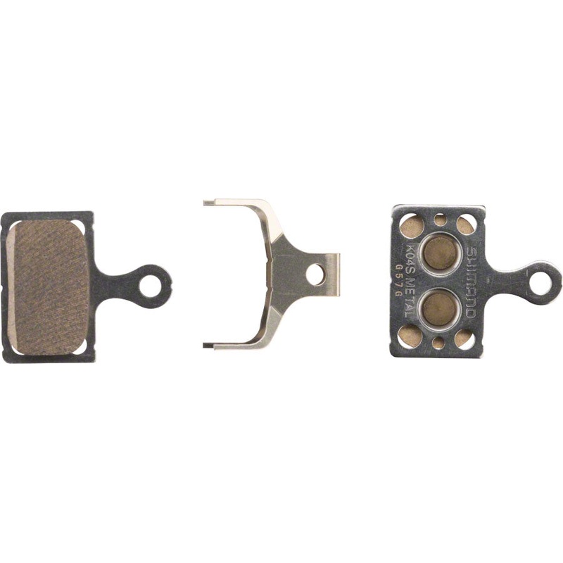 K04S-MX Disc Brake Pads Springs – Metal Compound Stainless Steel Back Plate Pair