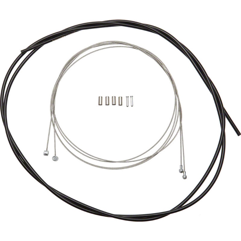 Road/MTB Brake Cable and Housing Set Black