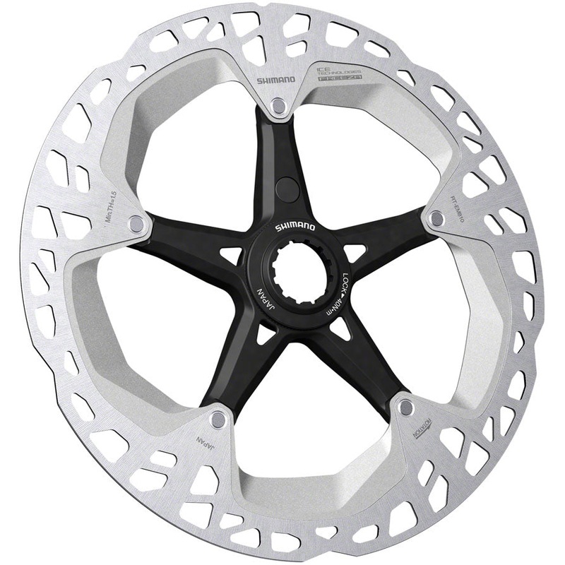 Steps RT-EM810 Disc Brake Rotor – 180mm Center Lock External Lockring Rear Only Magnet Bracket