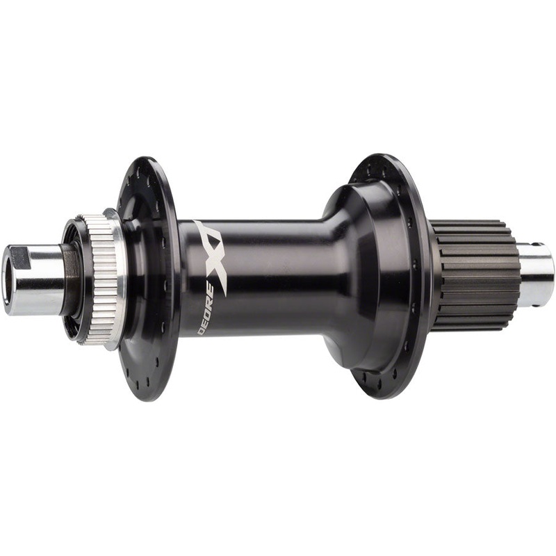 XT FH-M8130-B Rear Hub – 12 x 157mm Center-Lock Micro Spline BLK 32H