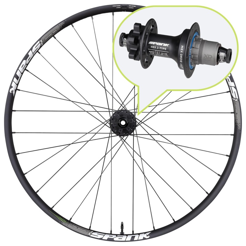 359 Vibrocore 27.5 Rear Wheel|27.5″, 148mm Boost XD E-Plus|27.5″, 148mm Boost Microspline E-Plus
