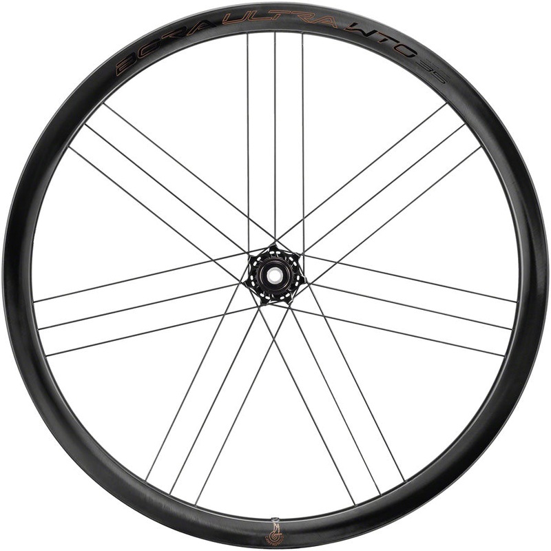 Bora Ultra WTO 35 C23 Front Wheel – 700c 12 x 100mm Center-Lock 2-Way Fit Carbon