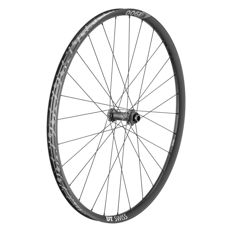 E 1900 Spline 30 Front Wheel – 29 15 x 110mm Center-Lock Black