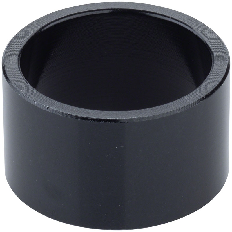 Headset Stack Spacer – 28.6 20mm Aluminum Black Sold Each