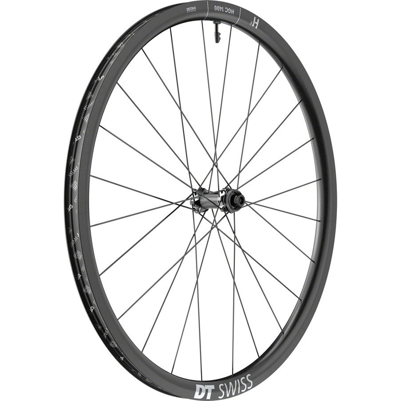 HGC 1400 Spline 30 Front Wheel – 700c 12 x 100mm Center-Lock Black