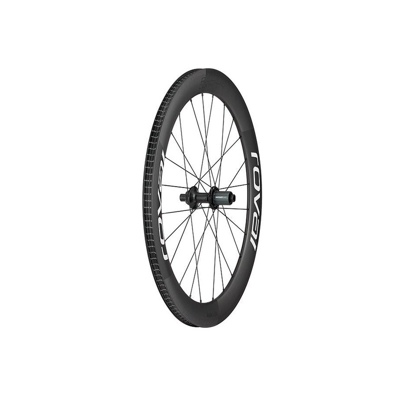 Roval rapide clx rear hg rear wheel satin carbon/white 700c